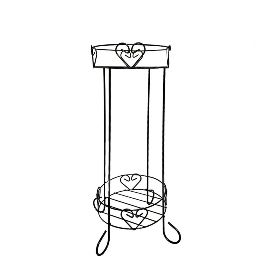 2 Li Ferforje Çiçeklik