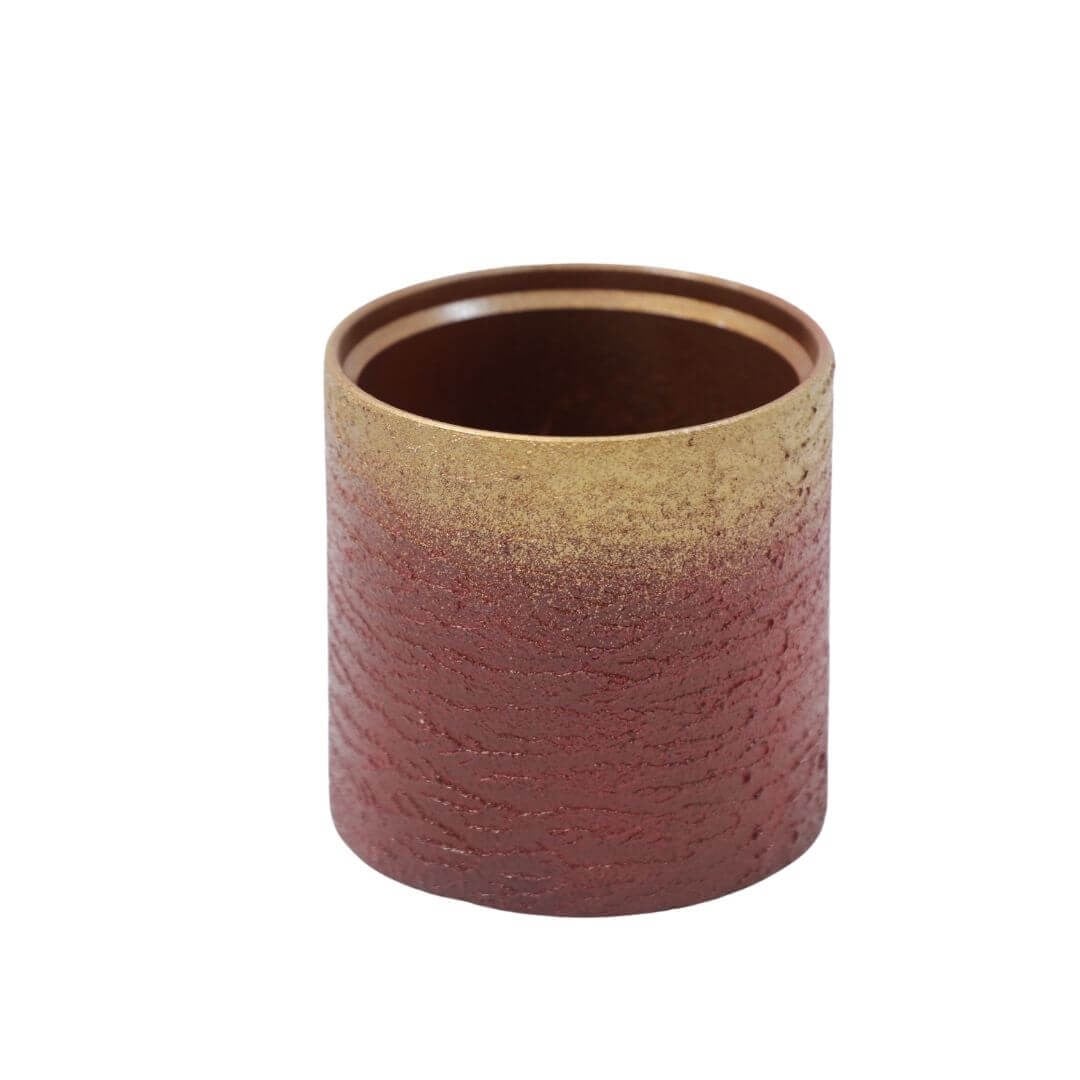 Beton Saksı Dalgalı Silindir 12,5*12 CM