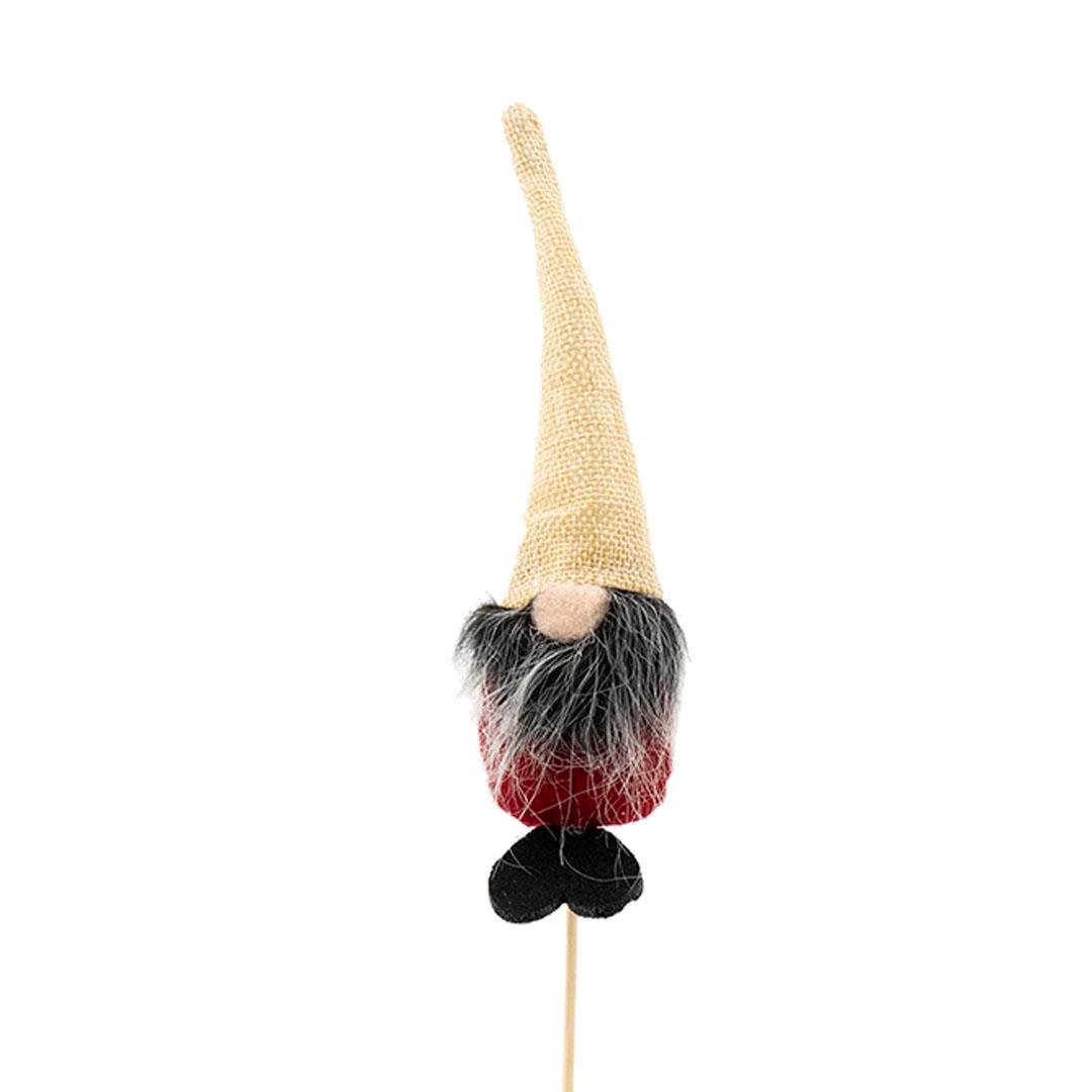 Dekoratif Noel Baba Yılbaşı Dekorları Çubuklu 40-50 Cm