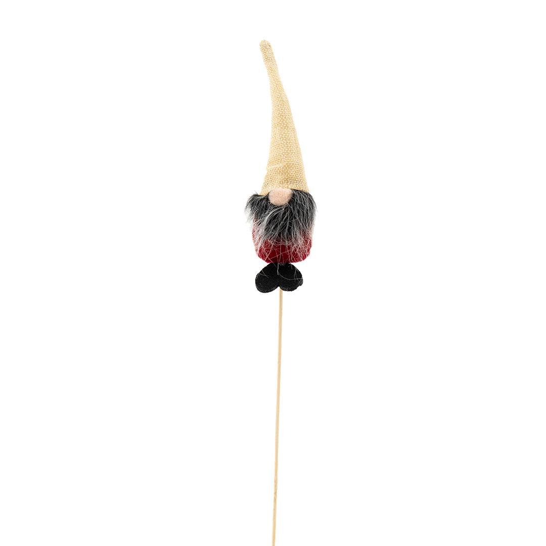 Dekoratif Noel Baba Yılbaşı Dekorları Çubuklu 40-50 Cm