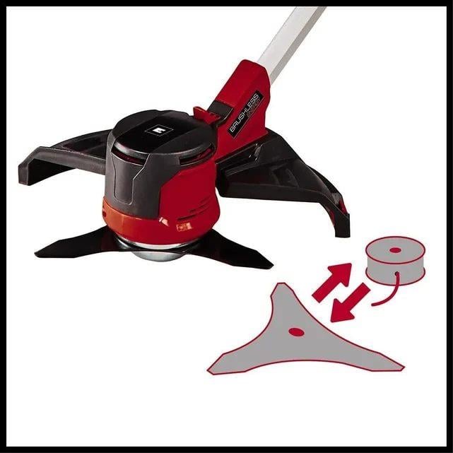 Einhell Çalı Tırpanı Akülü (2*3,0Ah)