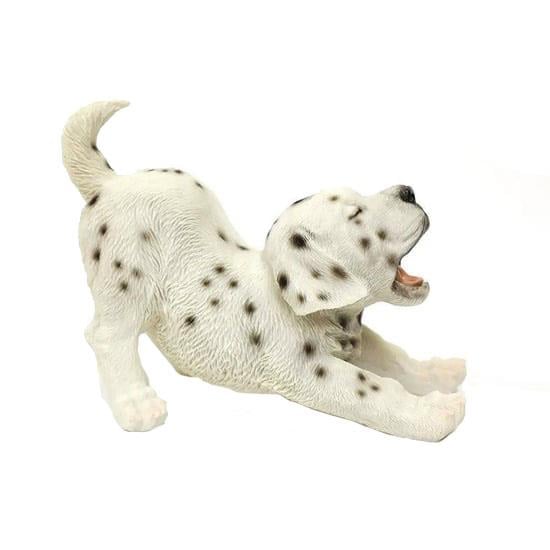 Esneyen Köpek Heykeli Kahverengi
