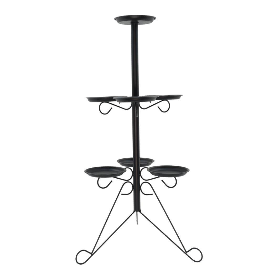 Ferforje 7'li Çiçeklik 116 Cm