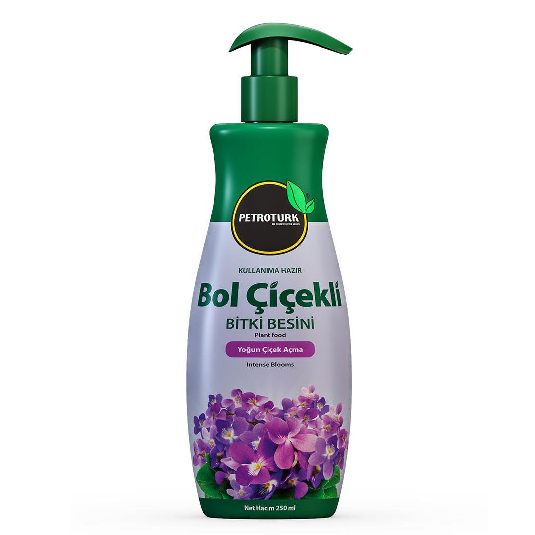 PetroTurk Bol Çiçekli Bitkiler Sıvı Bitki Besini 250 Ml