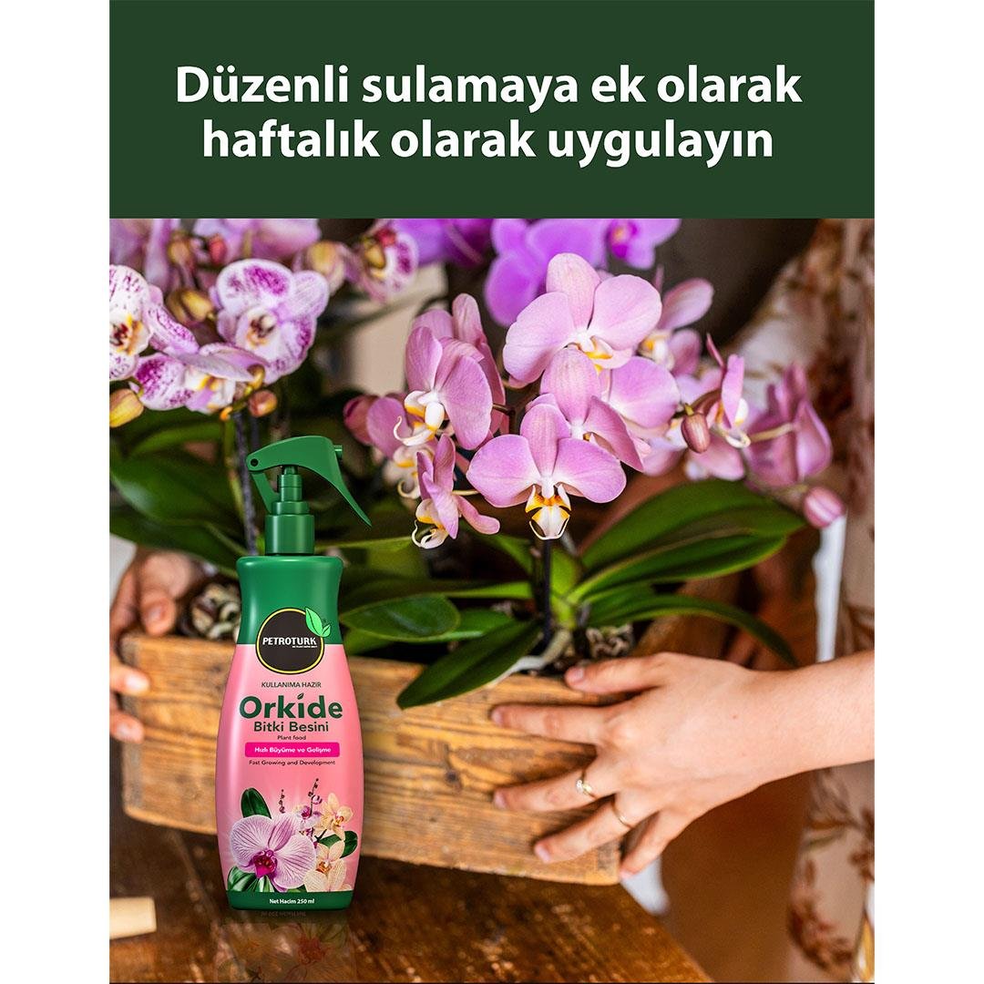 PetroTurk Orkide Sıvı Bitki Besini 250 Ml