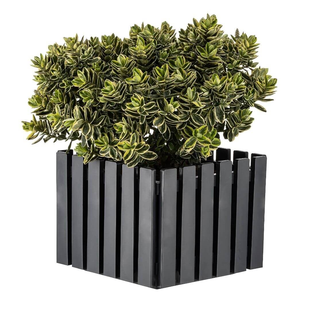 Poliwork Çit Kare Saksı 13 Lt 390*390*330 Mm