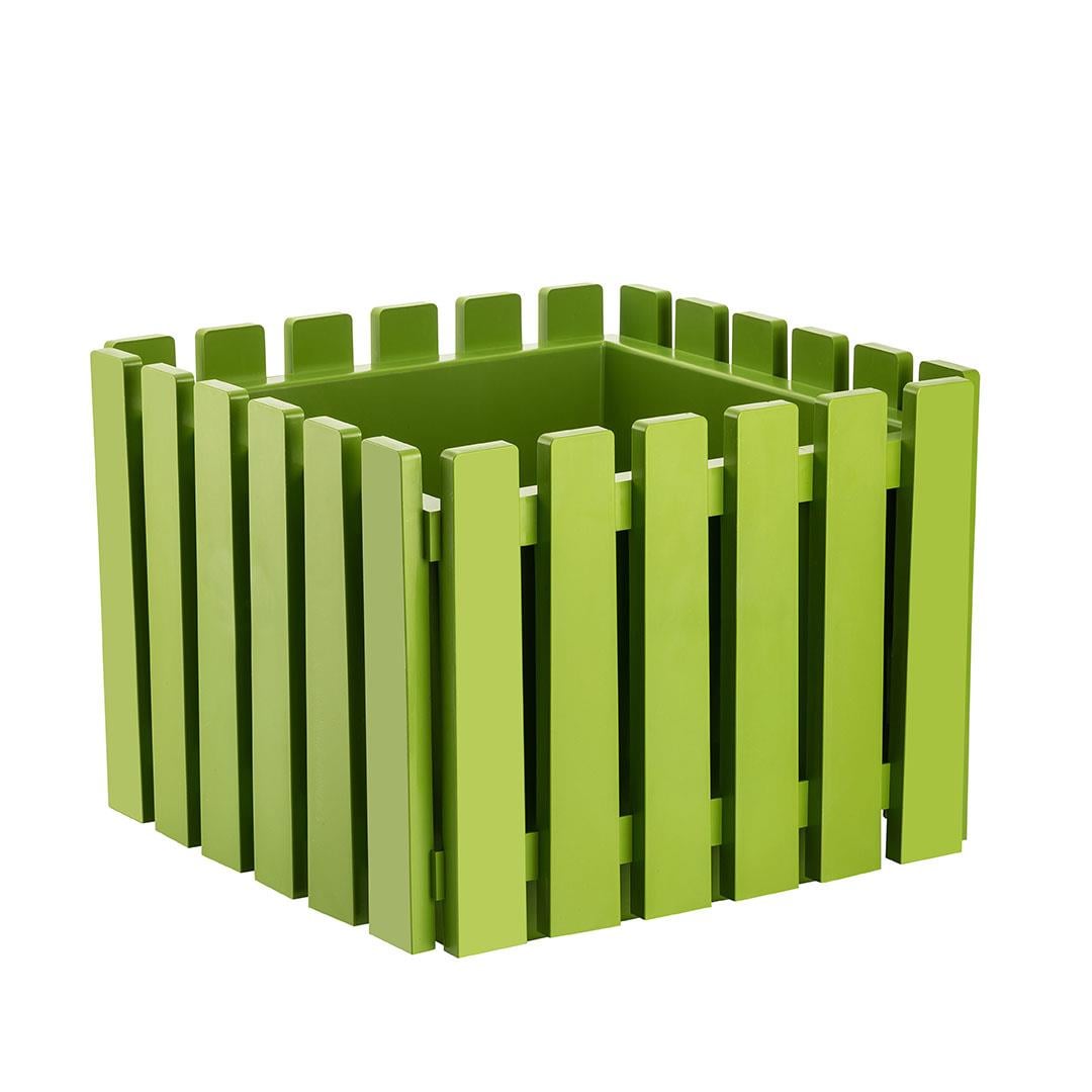 Poliwork Çit Kare Saksı 13 Lt 390*390*330 Mm