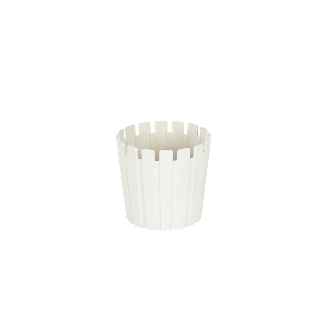 Poliwork Çit Yuvarlak Saksı 1,1 Lt 130*140 Mm