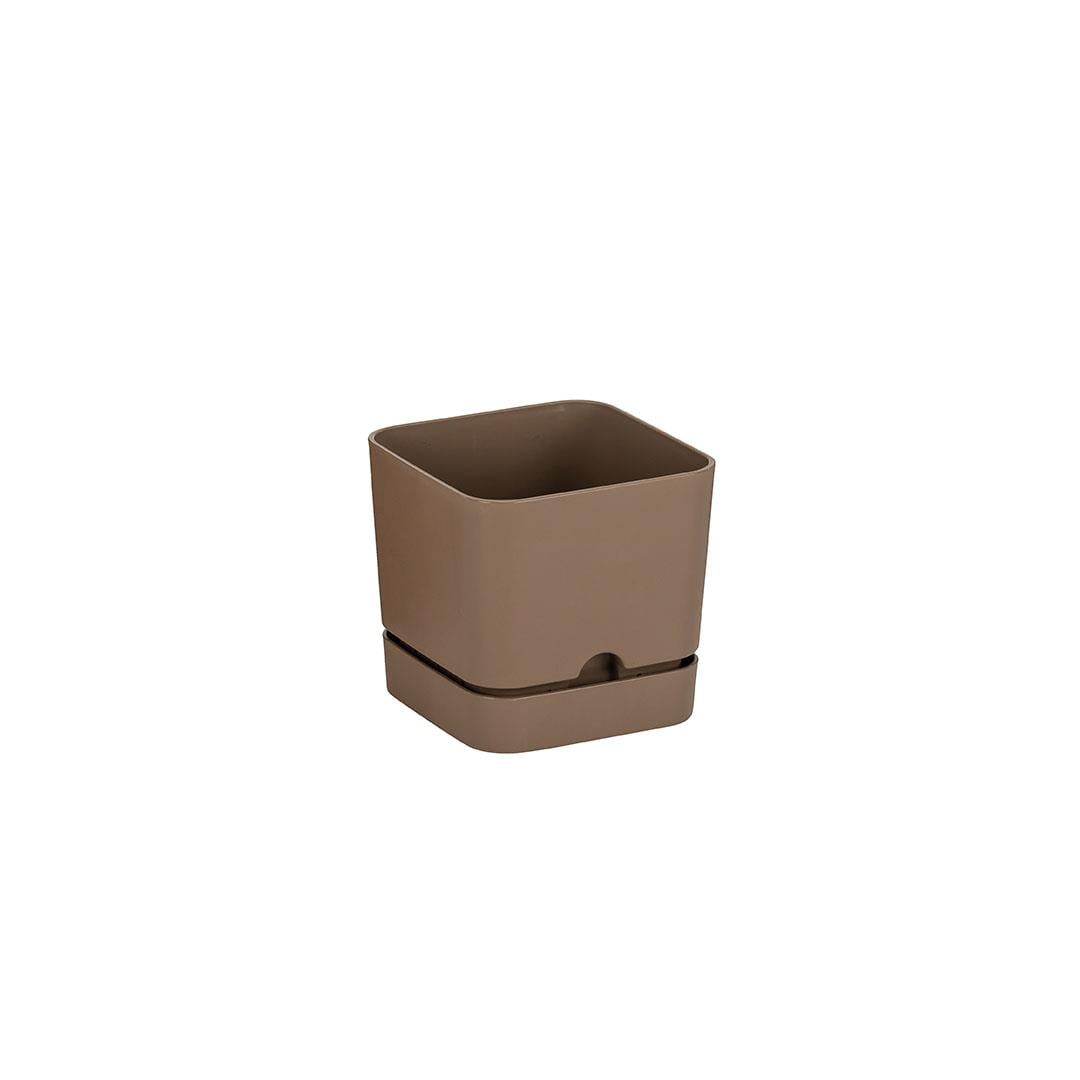 Poliwork Kare Saksı Tabaklı 2,3 Lt 160*150 Mm
