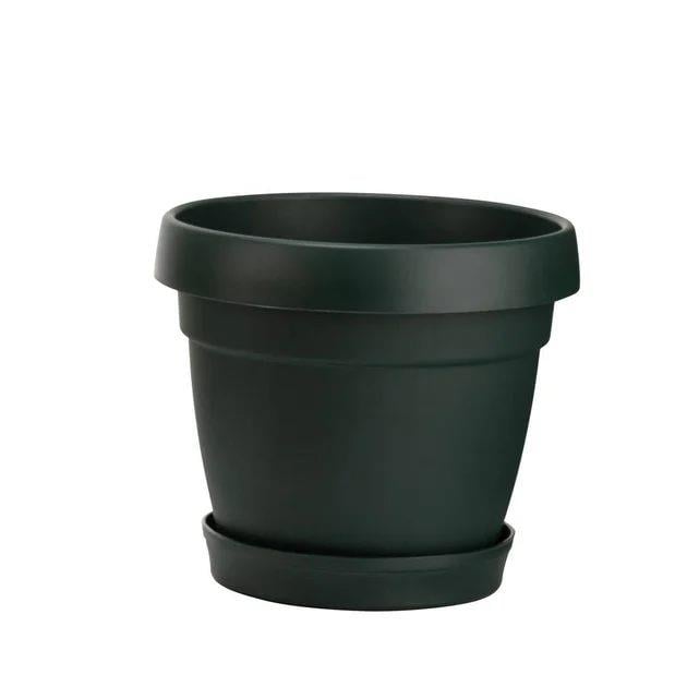 Poliwork Tabaklı Plastik Saksı 1,1 Lt 130*125 Mm