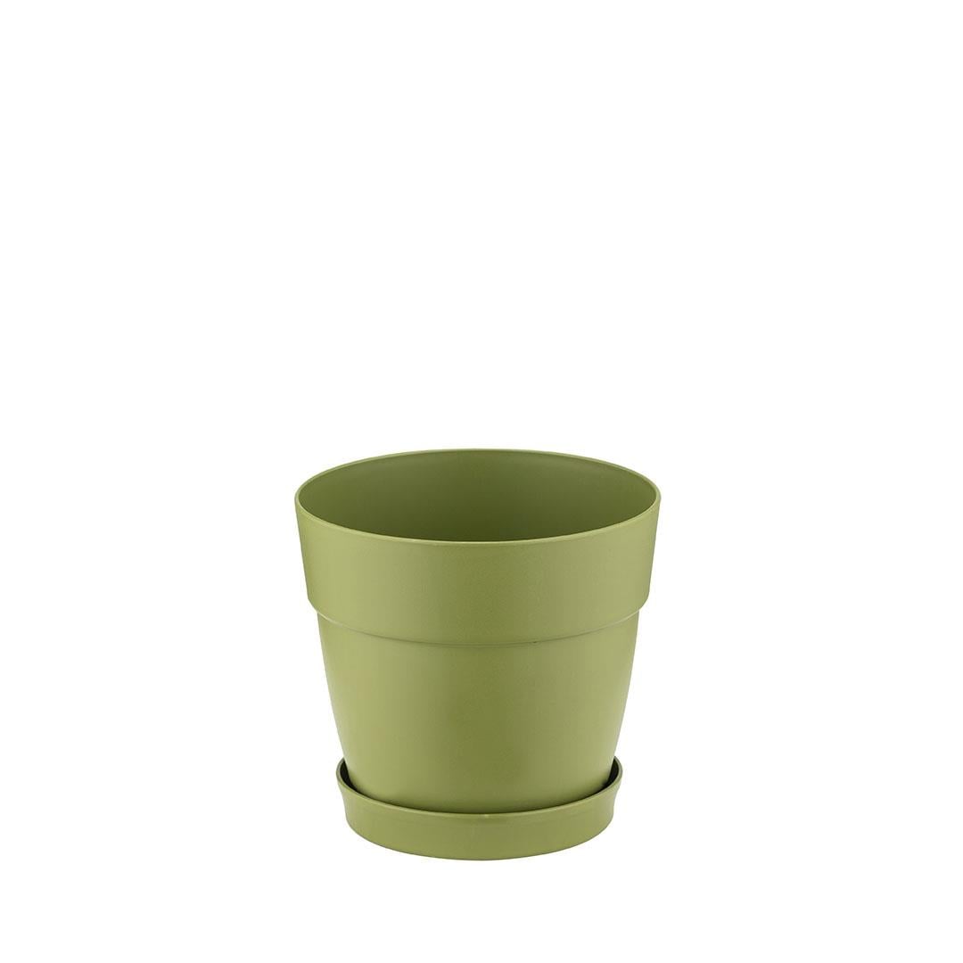 Poliwork Tabaklı Plastik Saksı 2,2 Lt 165*155 Mm