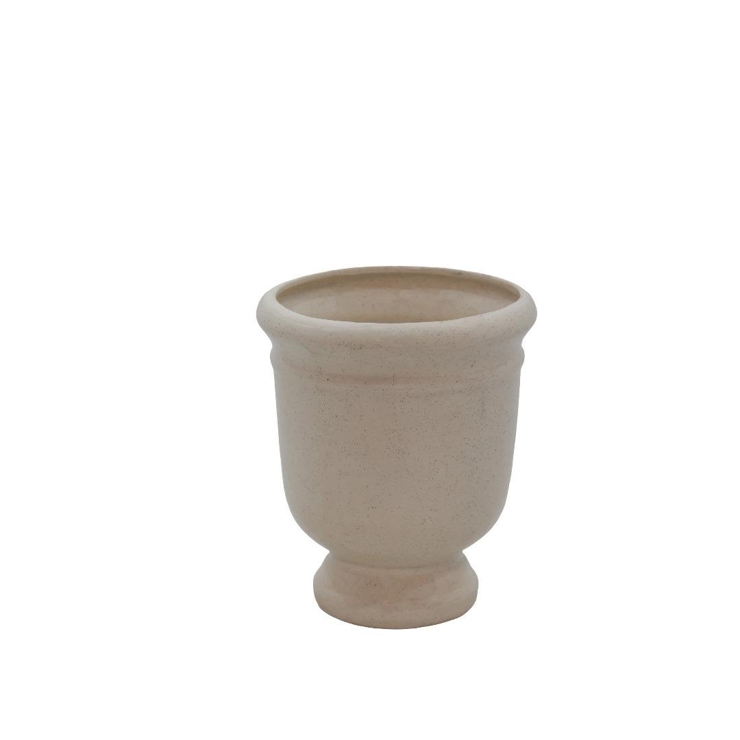 Seramik Kupa Saksı Orta 20*24 Cm