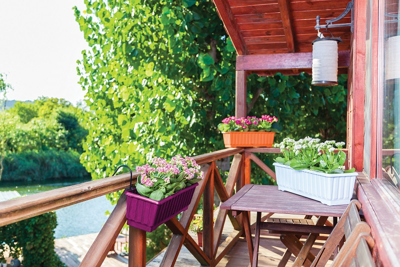 Serinova Büyük Balkon Saksı 11.5 Lt