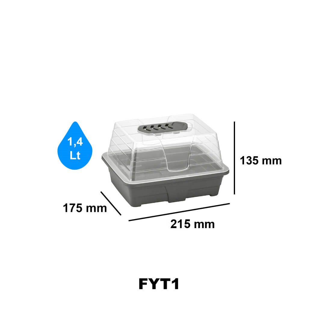 Serinova Fide Yetiştirme Fanusu Takımı Antrasit No: 1 1,4 Lt
