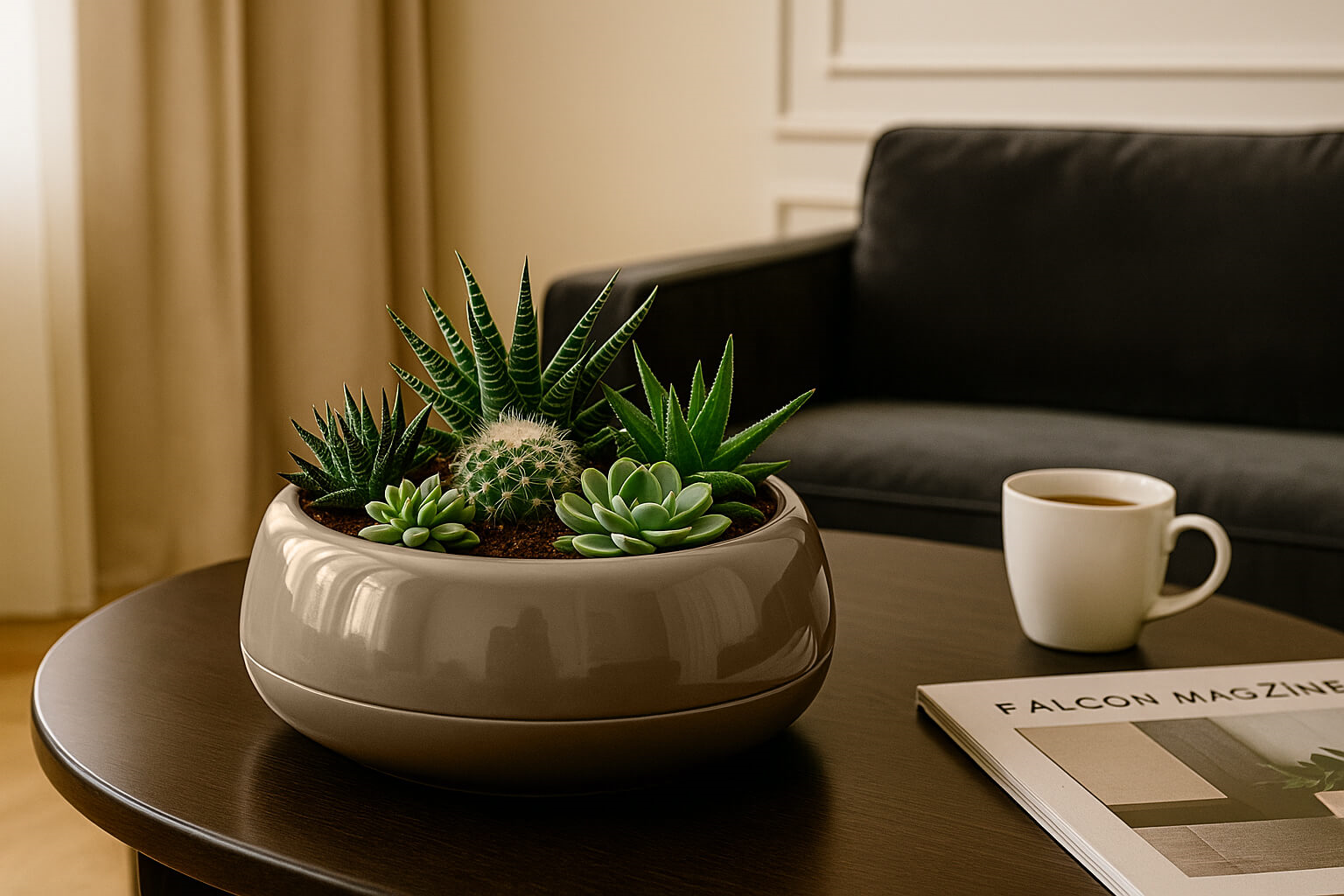 Serinova Kaktüs Arajman Saksı 0,86 Lt