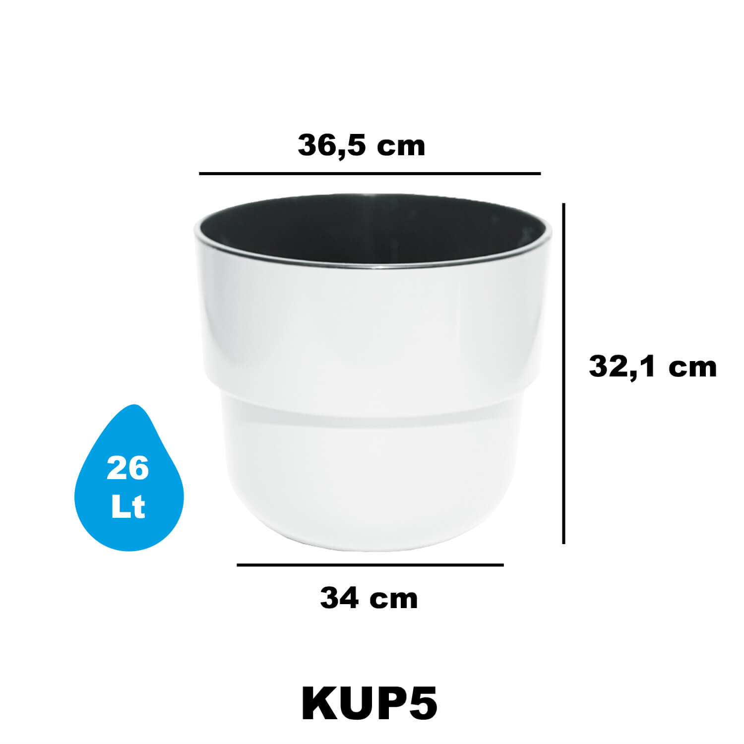 Serinova Kuple Saksı İçli No:5