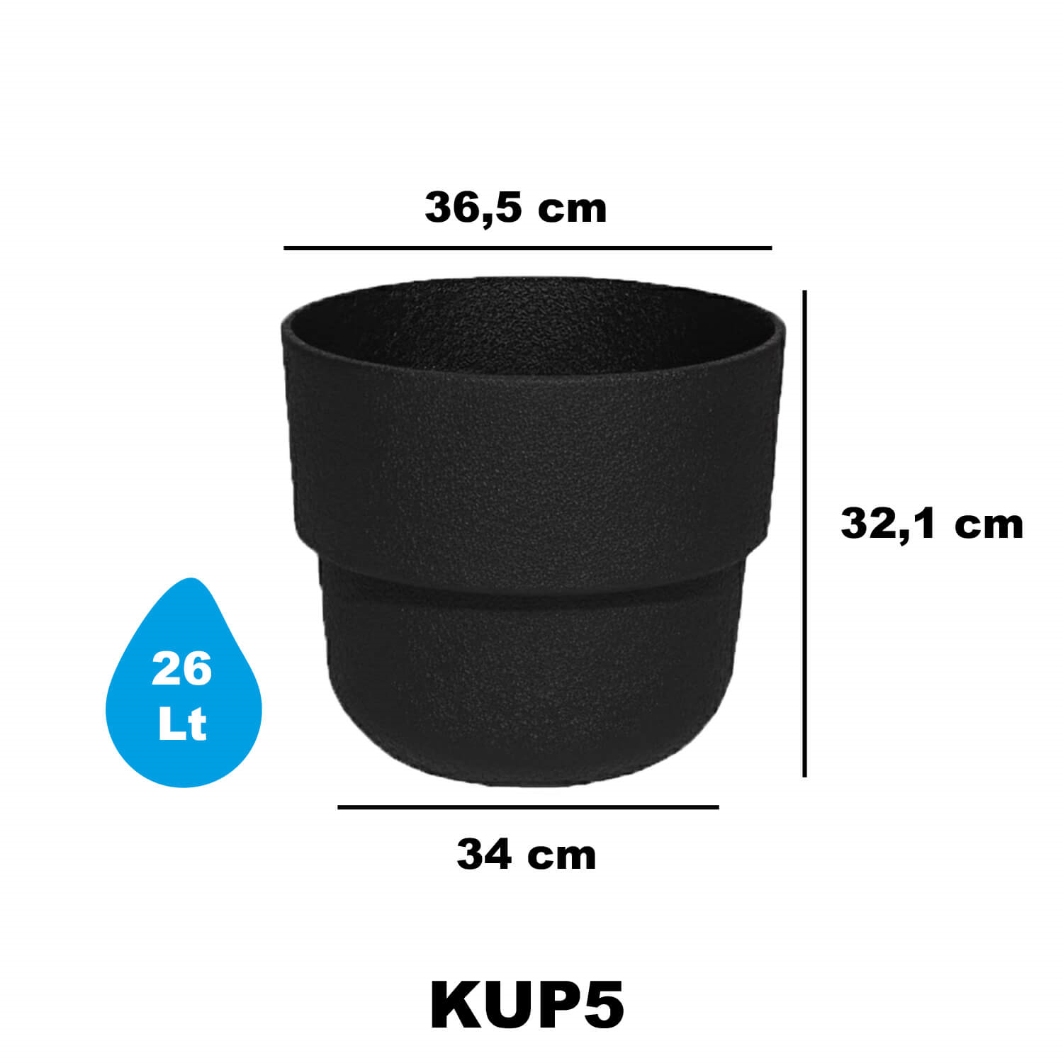 Serinova Kuple Saksı İçli No:5