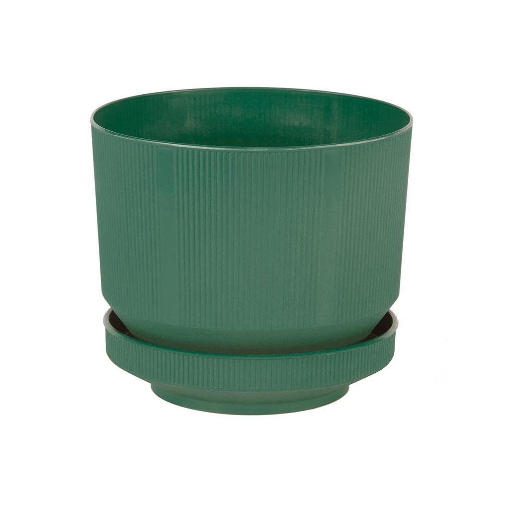 Serinova Lüks Çizgili Desenli Saksı 1,7 Lt