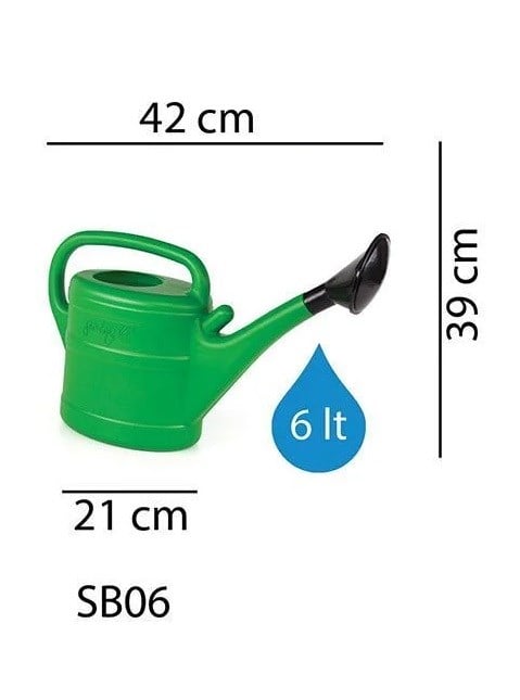 Serinova Sulama Kabı 6 Lt Yeşil