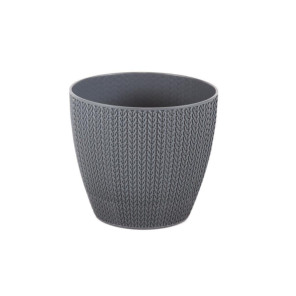 Serinova Sümela Örgü Desenli Saksı 2.5 Lt