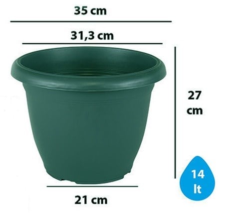 Serinova Villa Saksı Tabaksız 14 Lt No 8