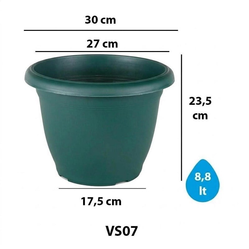 Serinova Villa Saksı Tabaksız 8.8 Lt No 7