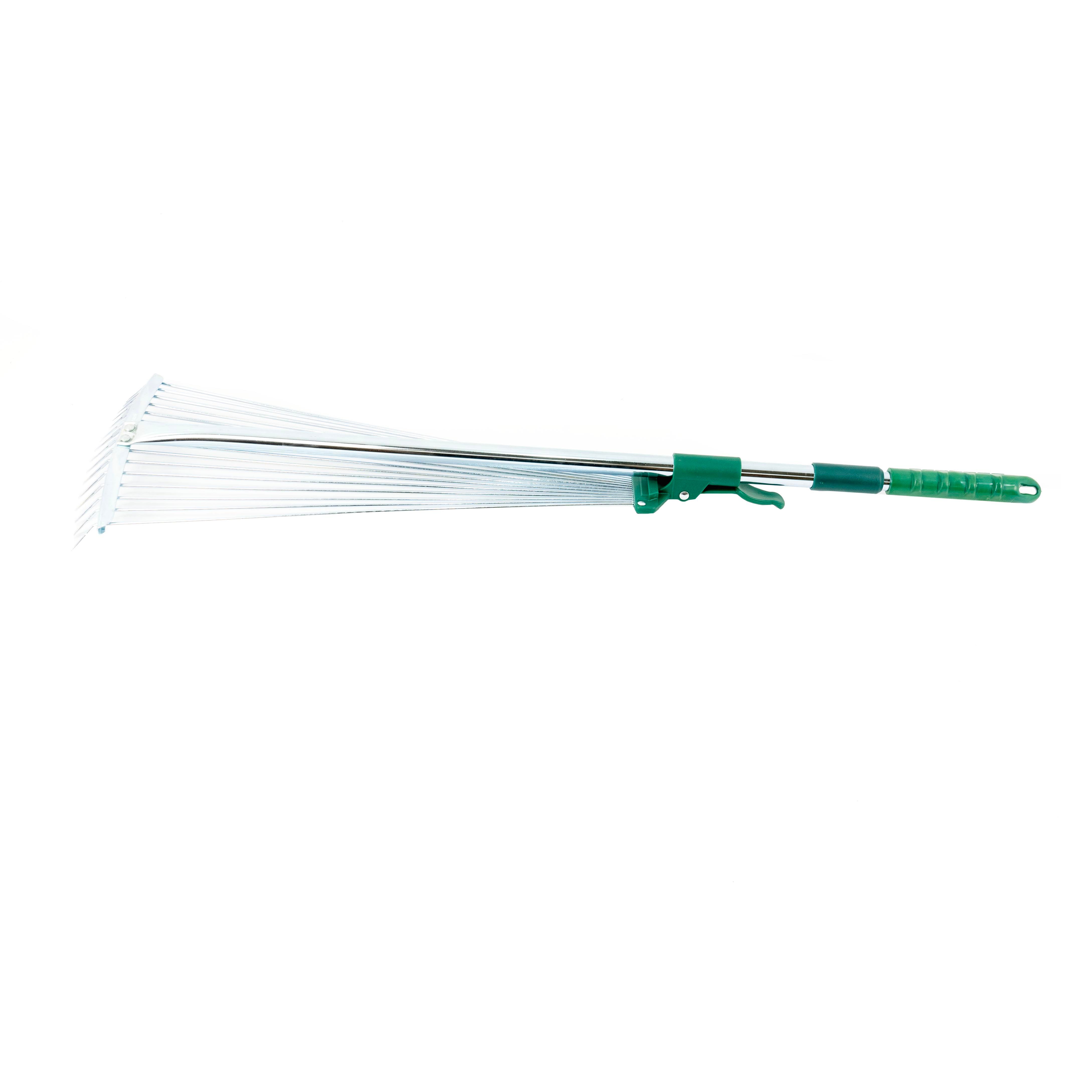Teleskopik Saplı Ayarlı Metal Tırmık 18-56 CM