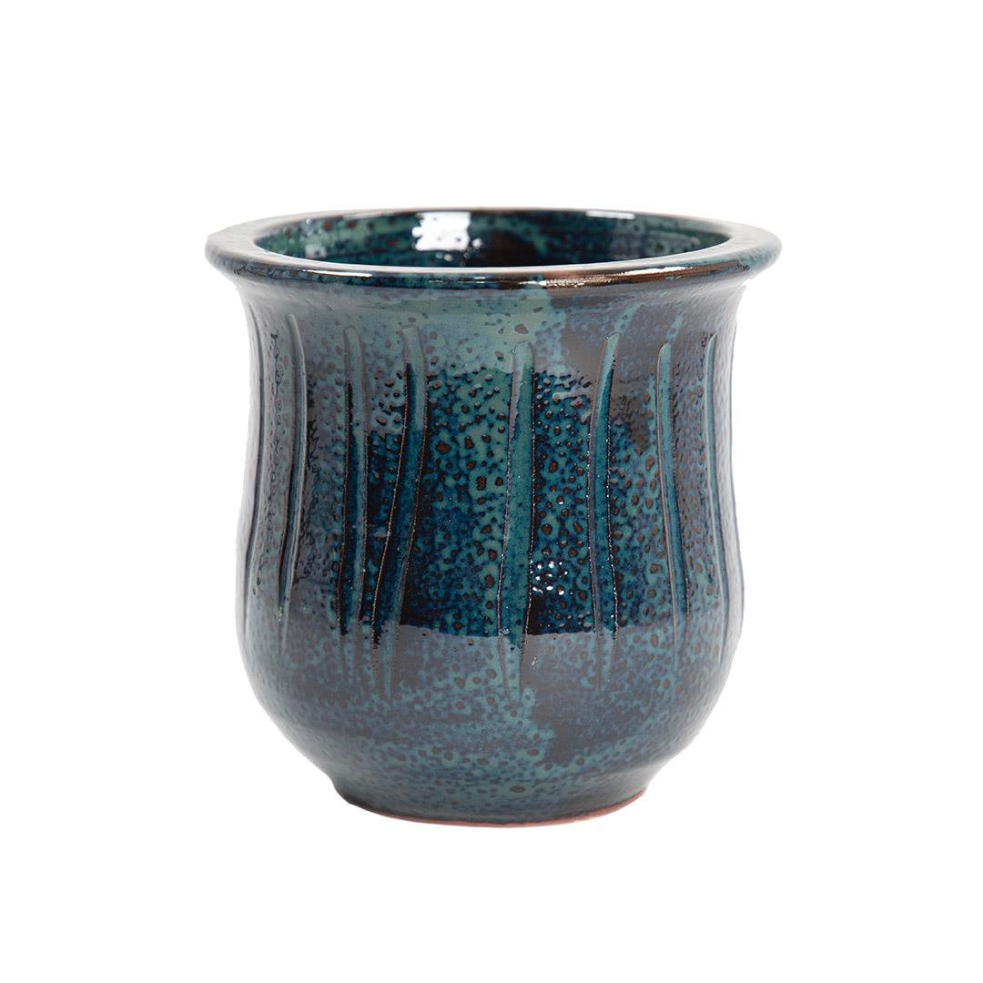 Toprak Saksı Sırlı 20x19 CM