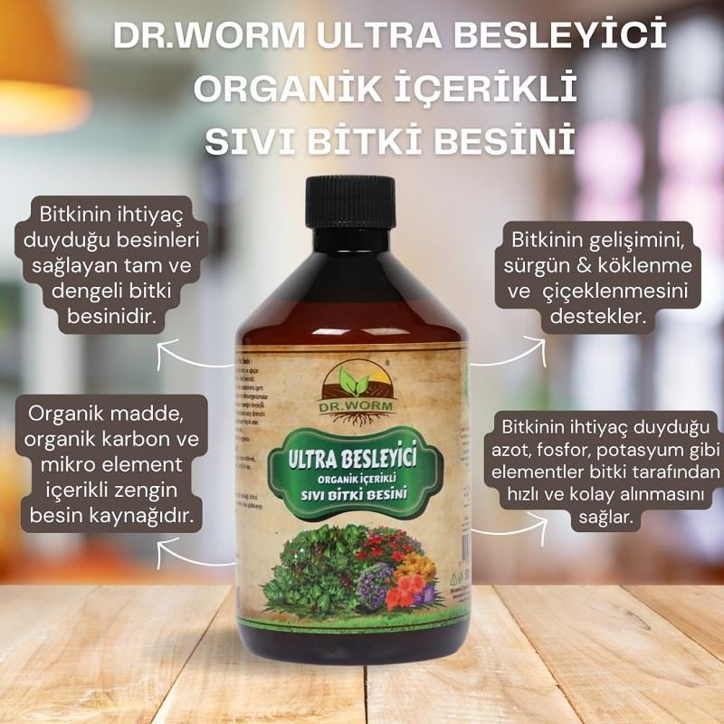 Ultra Besleyici Sıvı Bitki Besini 500 Ml