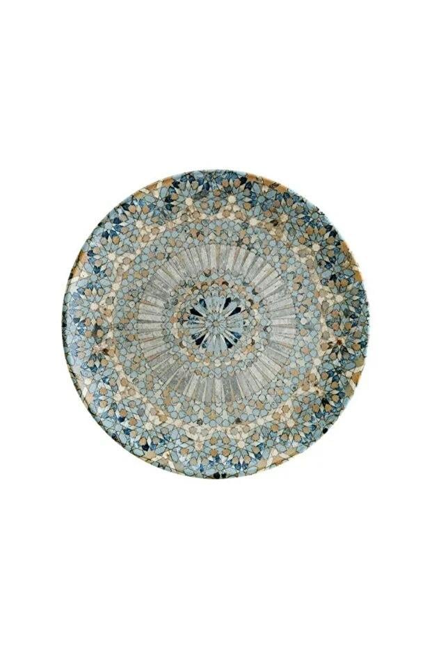 Bonna Luca Mosaic Serisi 6'lı 27 Cm Servis Tabağı Seti