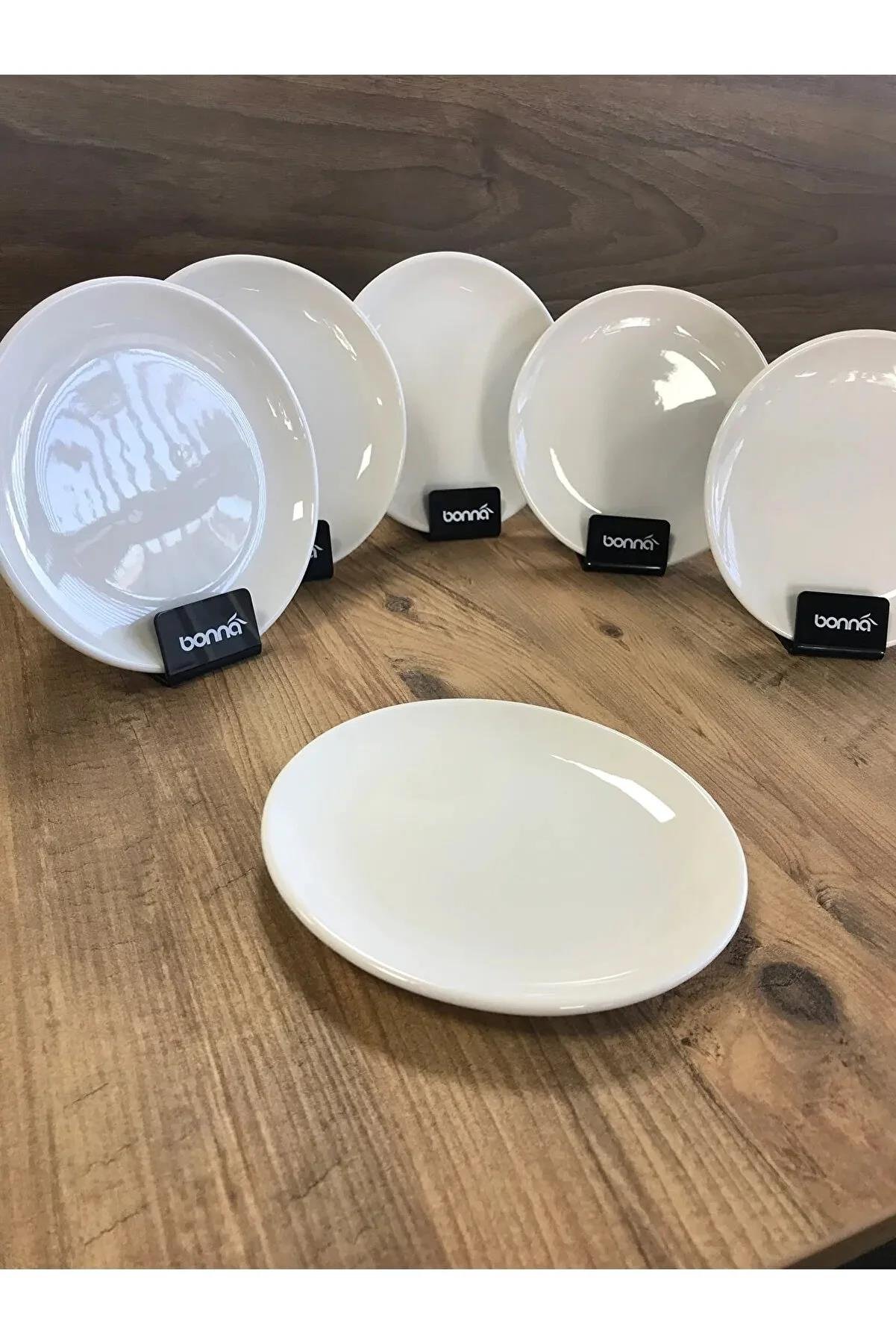 Bonna Porselen Gourmet Serisi 6’lı 19 Cm Tatlı Tabağı