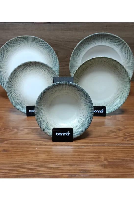 Bonna Porselen Sway Serisi 25 Parça Yemek Takımı