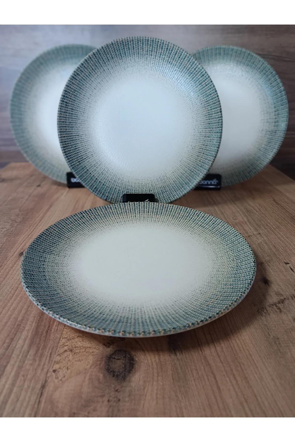 Bonna Porselen Sway Serisi 6 lı 27 Cm Düz Servis Tabağı 