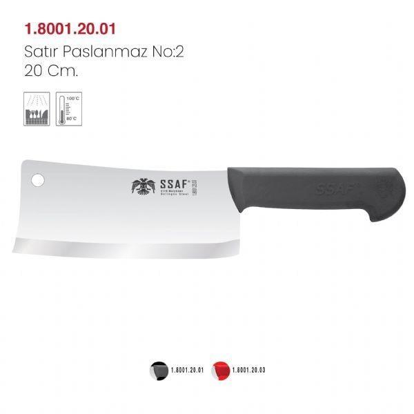 SSAF PASLANMAZ 6 PARÇA KASAP BIÇAK SETİ