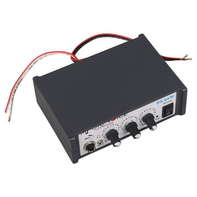 12 Volt 40 Watt Mini Metal Kasa Pazarcı Anfisi
