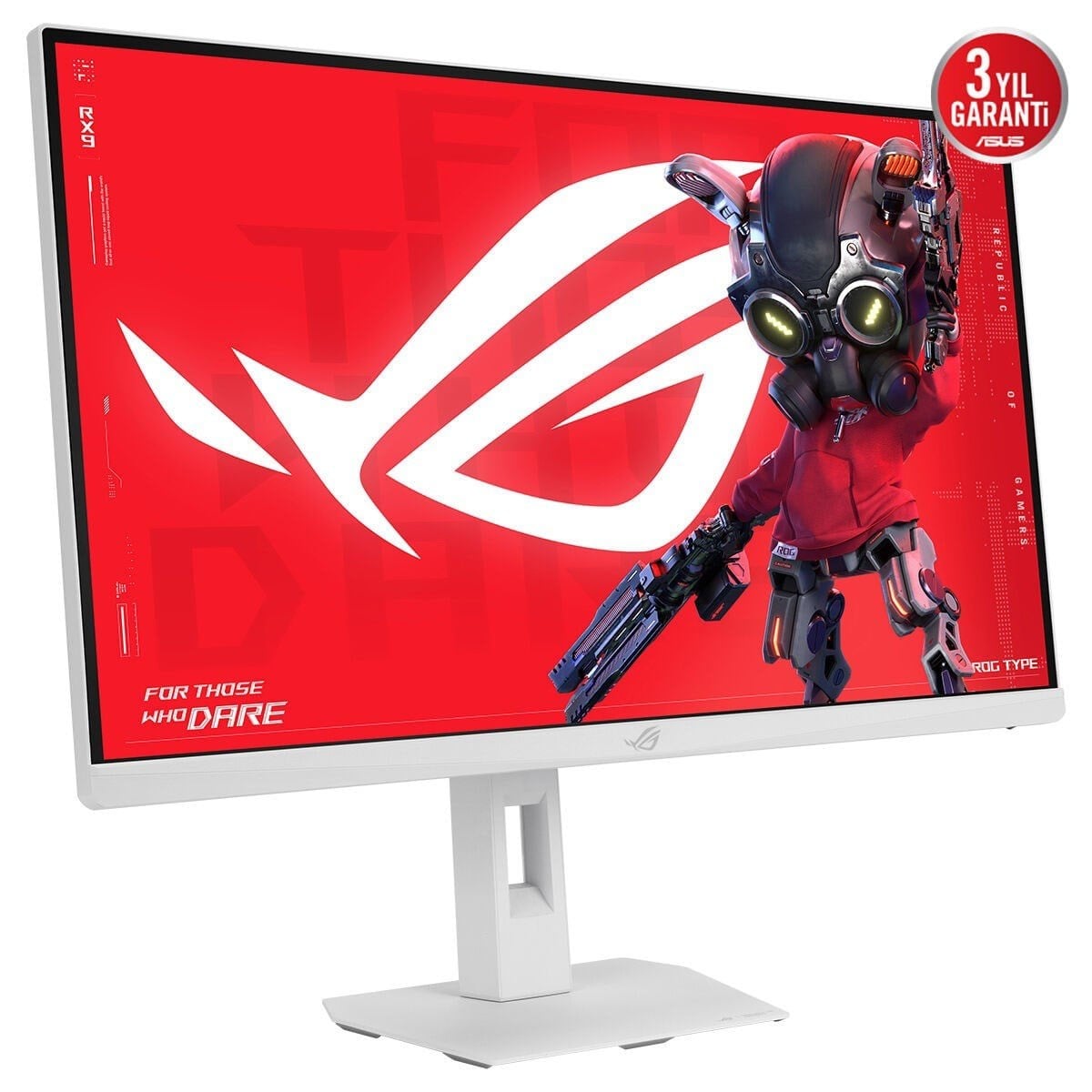 27 ASUS ROG STRIX XG27ACMES-W 0.3MS 255HZ FAST IPS 2K FREESYNC DP HDMI USB-C PİVOT