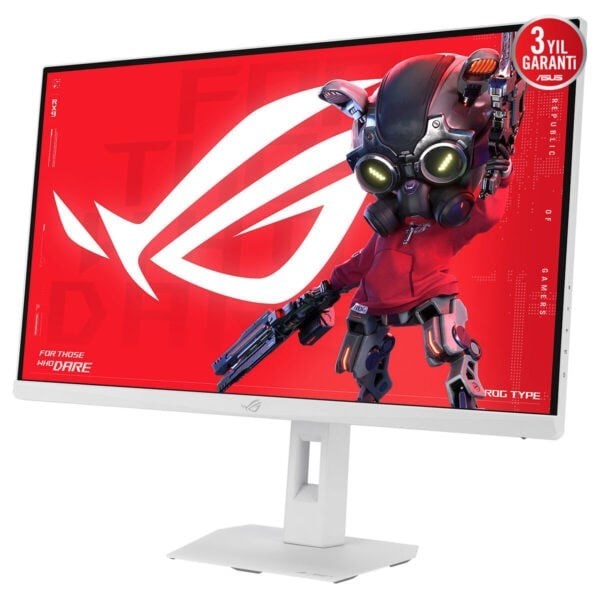 27 ASUS ROG STRIX XG27ACMES-W 0.3MS 255HZ FAST IPS 2K FREESYNC DP HDMI USB-C PİVOT