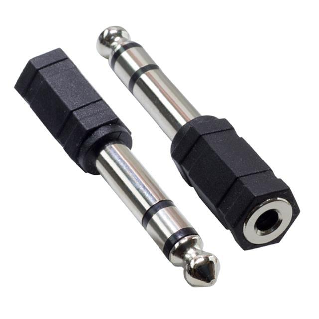 6,3 mm Stereo Erkek-3,5 mm Stereo Dişi Çevirici