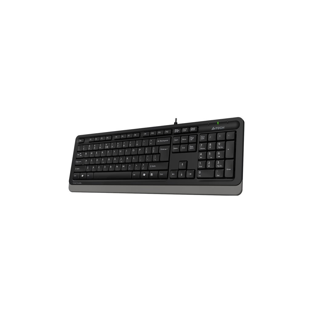 A4 TECH FK10, Gri, FSTYLER, USB Kablolu, Türkçe Q, Multimedya KLAVYE