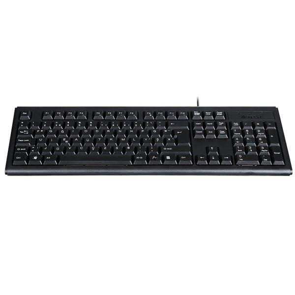 A4 TECH KM-720 USB F Trk Siyah Multimedya Klavye