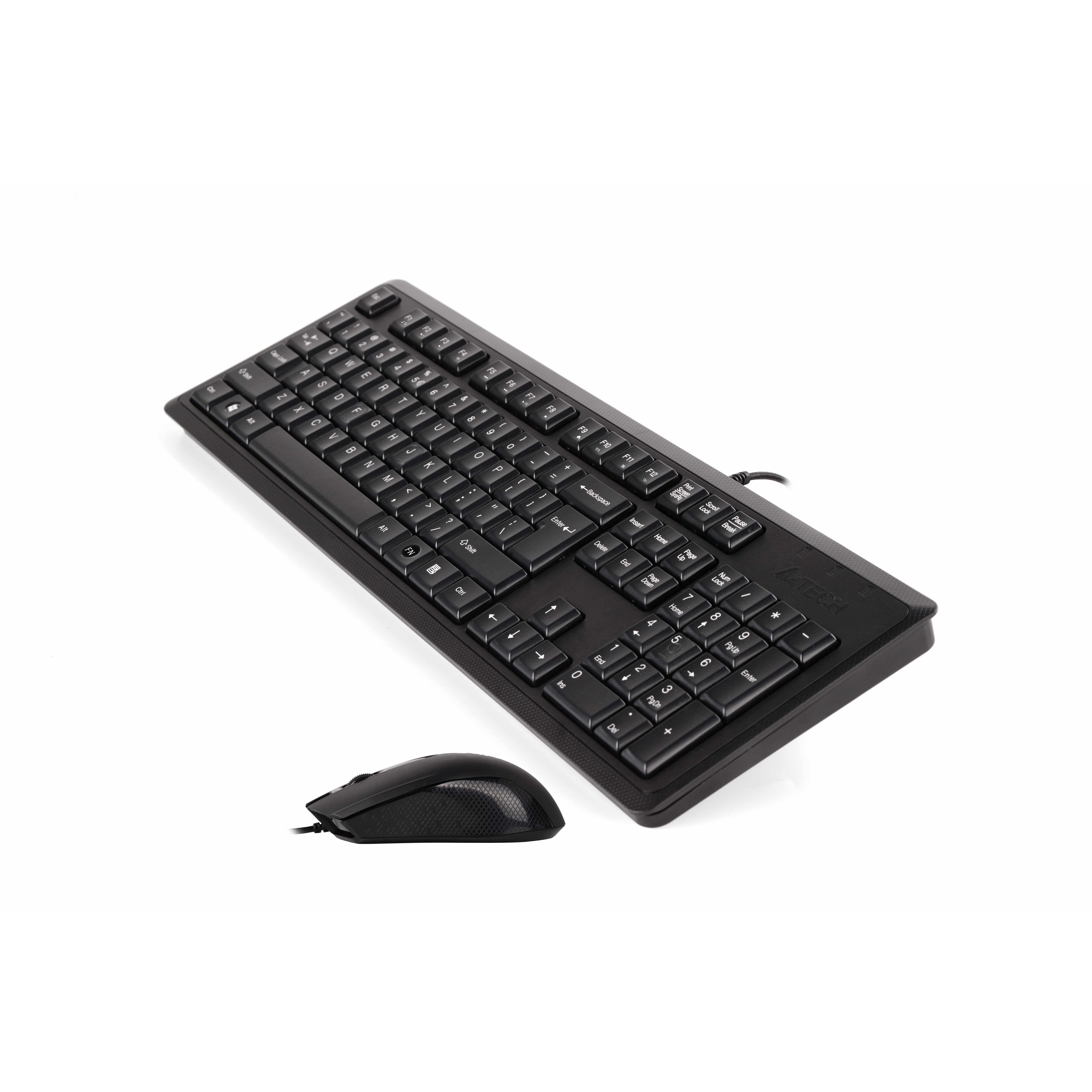 A4 TECH KR-9276 USB MULTİMEDYA SİYAH Q KLAVYE MOUSE