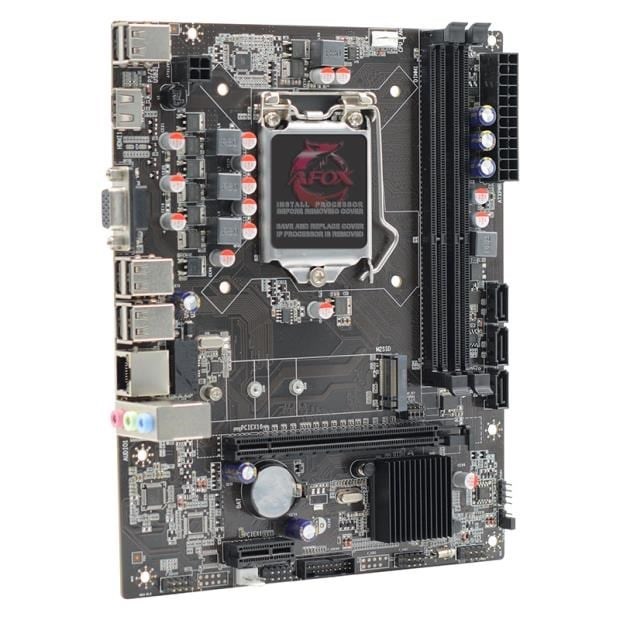 AFOX IH61-MA5-V6 H61 2xDDR3 VGA+HDMI 1x LAN 1X M.2 NVMe Gen3 1155 PIN ANAKART