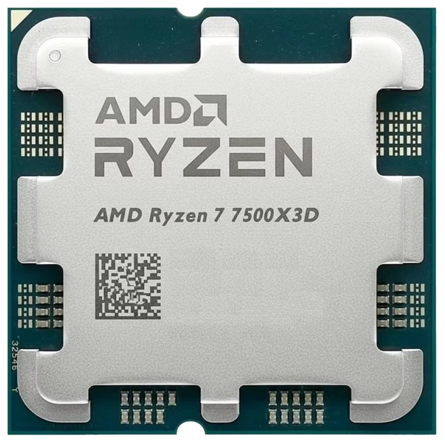 AMD RYZEN 5 7500X3D 102MB 12çekirdekli O/B UHD AM5 65w Kutusuz+Fansız