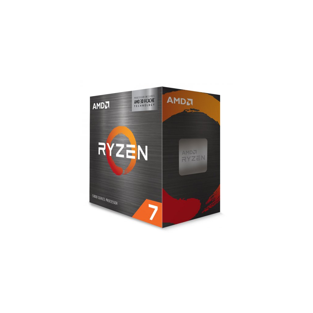 AMD RYZEN 7 5800X3D 8 Core, 3,40-4.50GHz, 100Mb Cache, 105W, AM4 Soket, BOX (Kutulu) (Dahili Grafik YOK, Fan YOK)