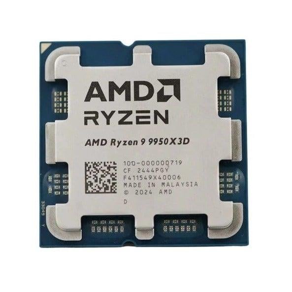 AMD RYZEN 9 9950X3D 144MB 16çekirdekli O/B UHD AM5 170w Kutusuz+Fansız