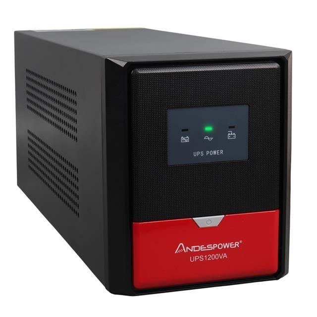 Andespower UPS1200VA 1200VA 12V7.5AHx2 UPS Kesintisiz Güç Kaynağı Line - İnteraktif
