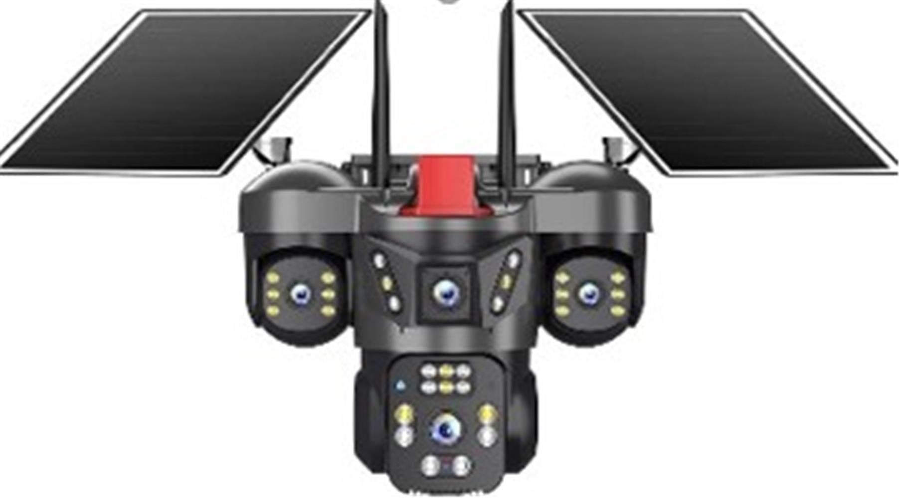 Apronx S4 4G Solar 4 Lens 2MP+2MP+2MP + 8MP  Ptz Kamera