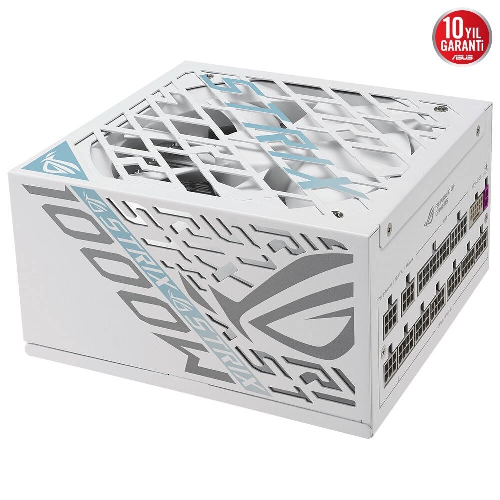 ASUS 1000W 80+ PLATINUM ROG STRIX 1000P Tam Modüler Power Supply Beyaz