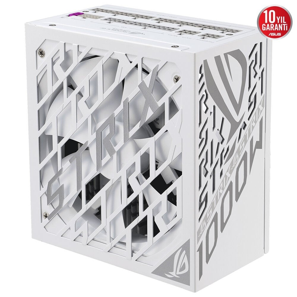 ASUS 1000W 80+ PLATINUM ROG STRIX 1000P Tam Modüler Power Supply Beyaz