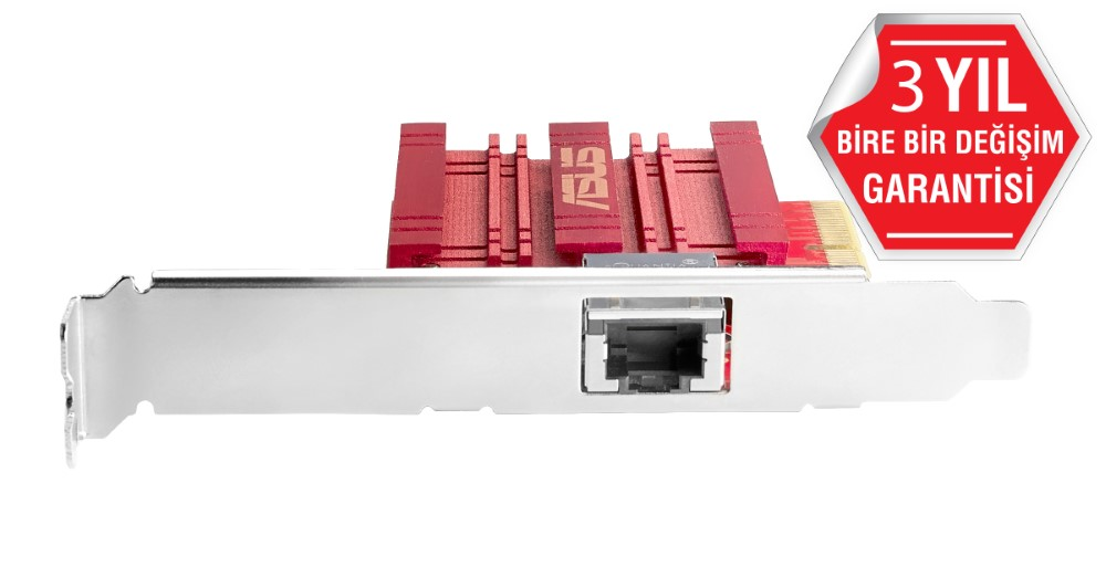ASUS 1port XG-C100C v3 10GbE PCIe Ethernet Kartı
